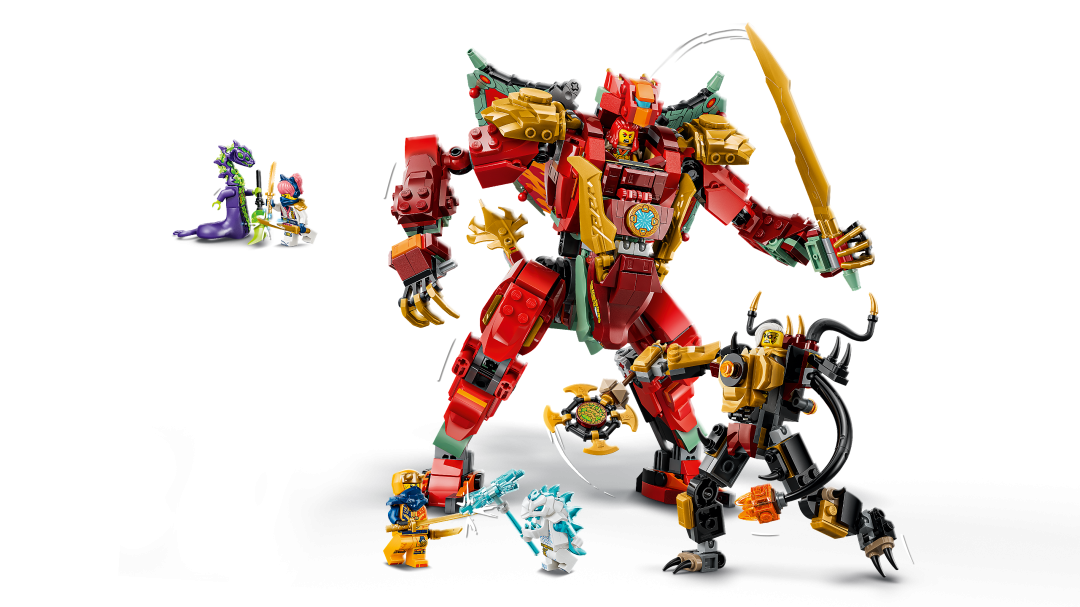 LEGO NINJAGO Wyldfyre's Transforming Dragon Mech Set 71868