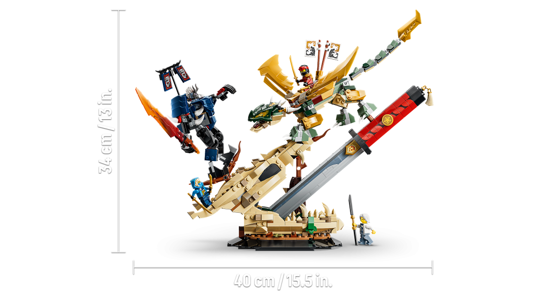 LEGO NINJAGO Battle at the Dragon's Blade Set 71871