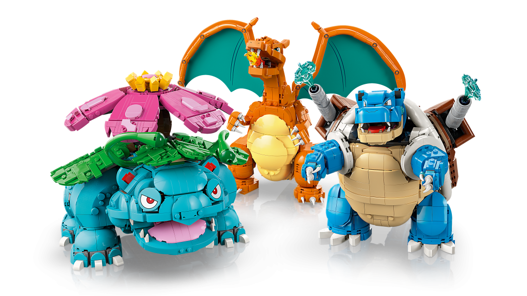 LEGO Pokémon Venusaur, Charizard and Blastoise Set 72153