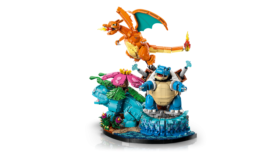 LEGO Pokémon Venusaur, Charizard and Blastoise Set 72153