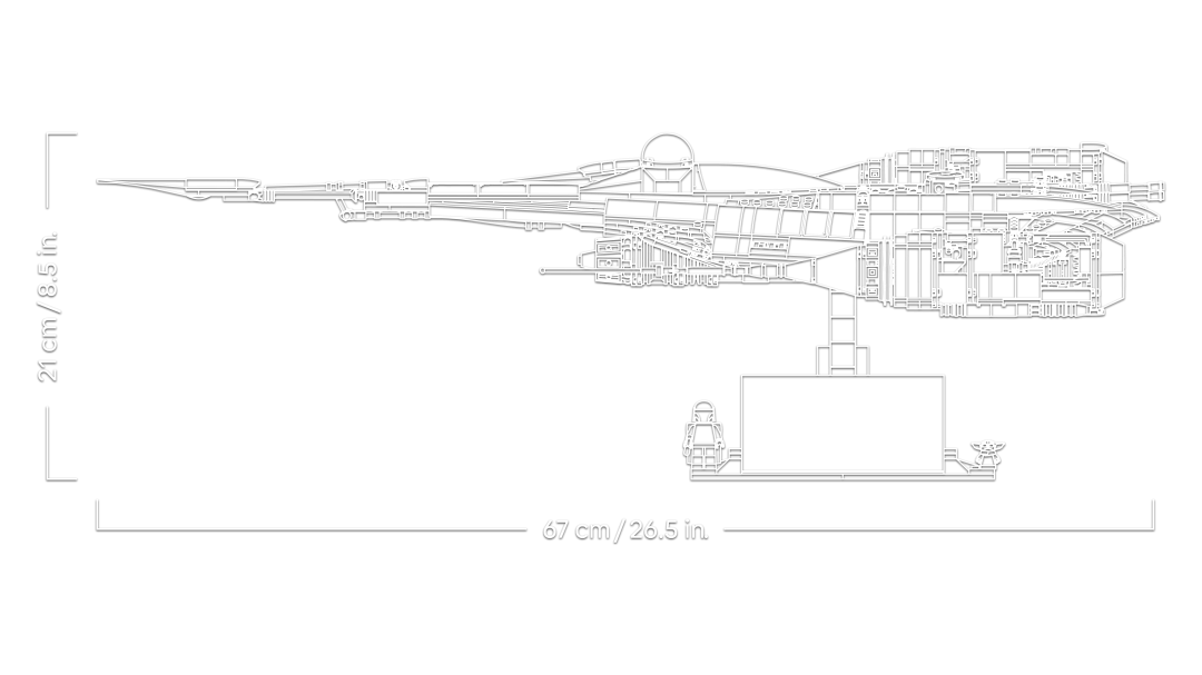 LEGO Star Wars The Mandalorian's N-1 Starfighter Set 75442