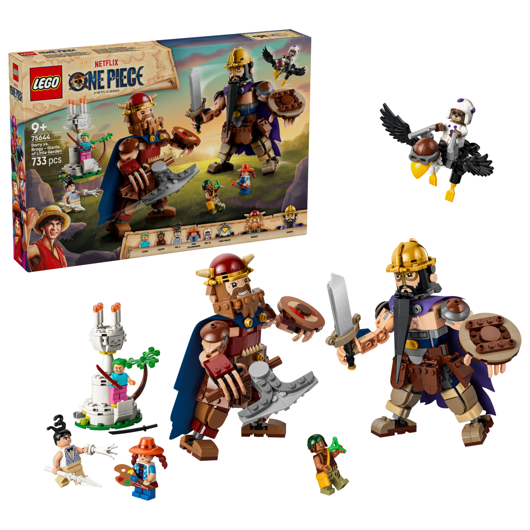 LEGO One Piece Dorry vs. Brogy – Giants of Little Garden Set 75644