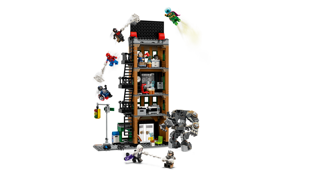 LEGO Marvel Spider-Man vs. Mysterio: The Daily Bugle Set 76342