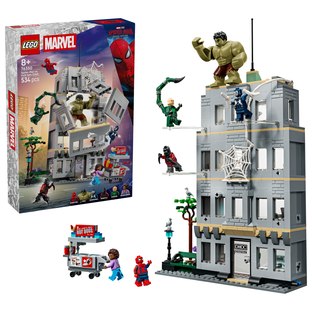 LEGO Marvel Spider-Man vs. Hulk Epic Clash Set 76350