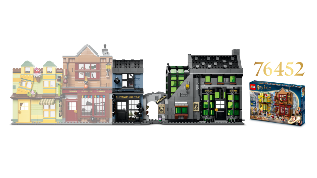 LEGO Harry Potter Knockturn Alley Wizarding Shops Set 76471