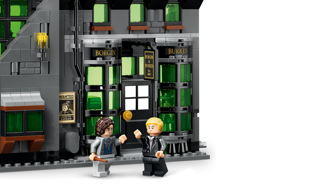 LEGO Harry Potter Knockturn Alley Wizarding Shops Set 76471