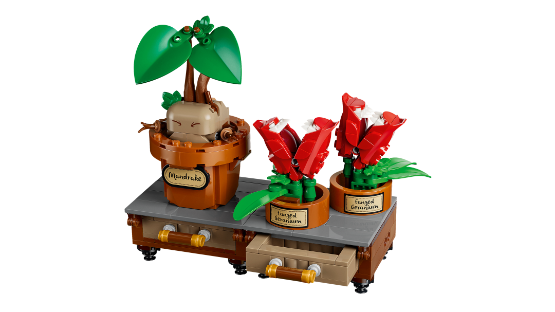 LEGO Harry Potter Hogwarts Herbology Plants Set 76474