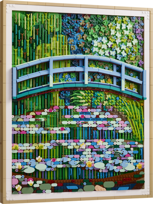 LEGO ART Claude Monet – Bridge over a Pond of Water Lilies Set 31220