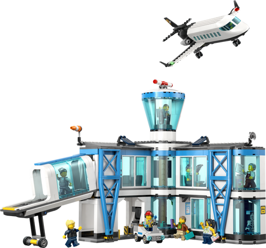 LEGO City Airport with Airplane Set 60502