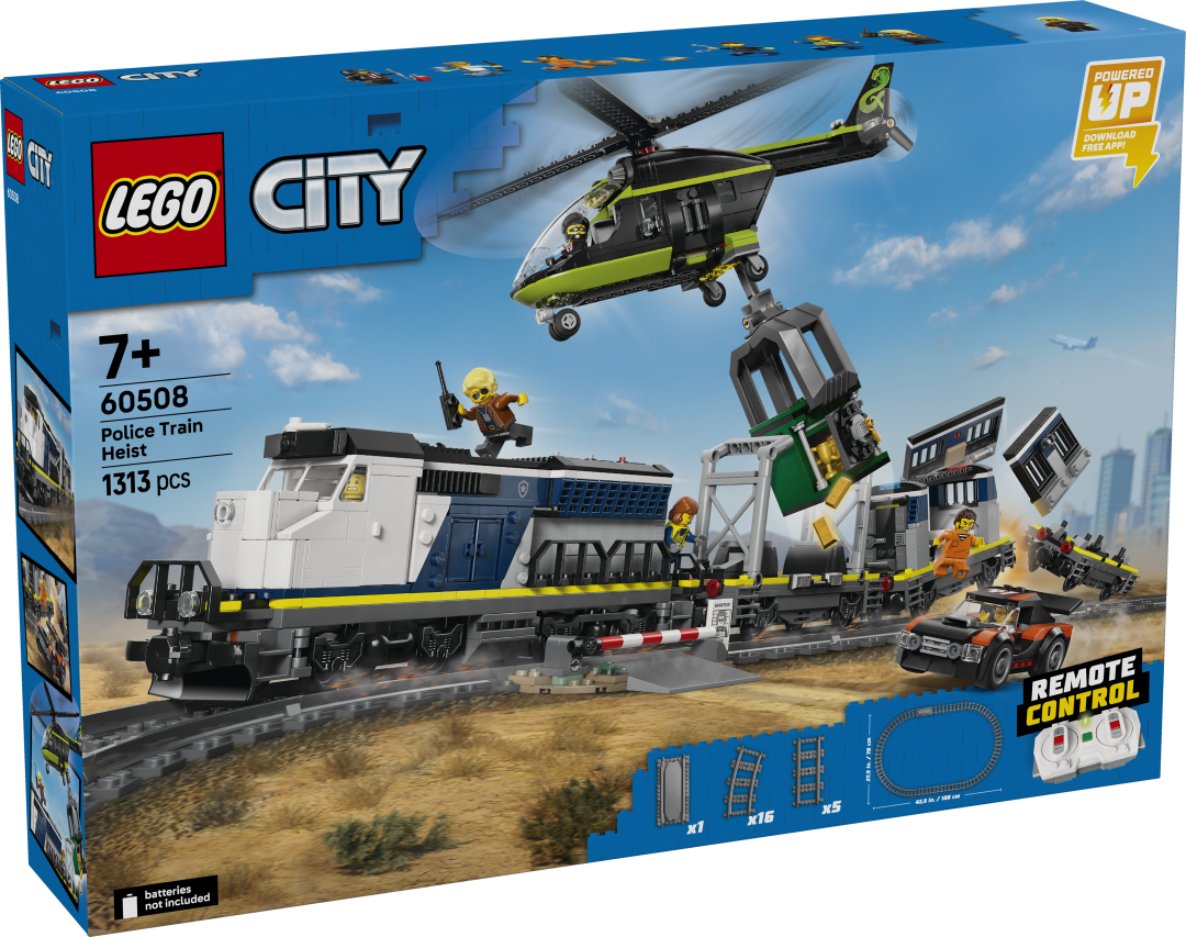 LEGO City Police Train Heist Set 60508