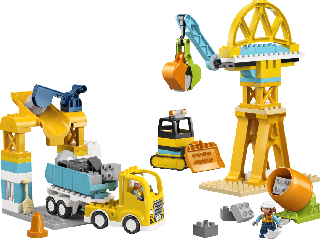 LEGO DUPLO 3in1 Construction Site and Vehicles Set 10476