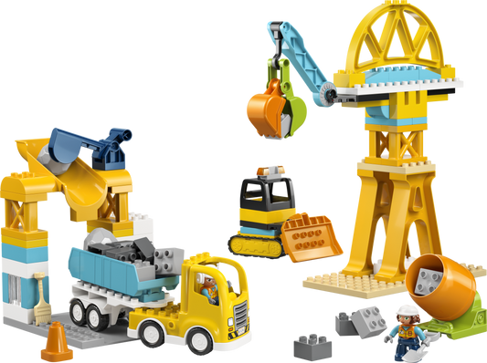 LEGO DUPLO 3in1 Construction Site and Vehicles Set 10476
