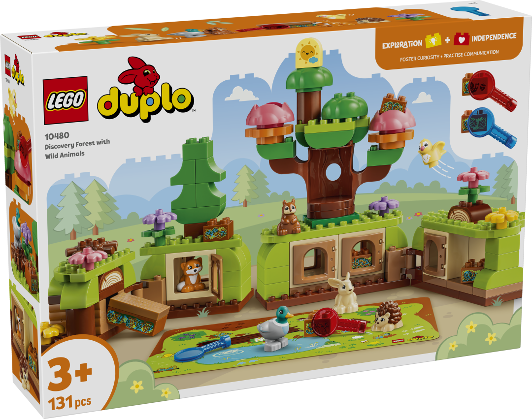 LEGO DUPLO Discovery Forest with Wild Animals Set 10480