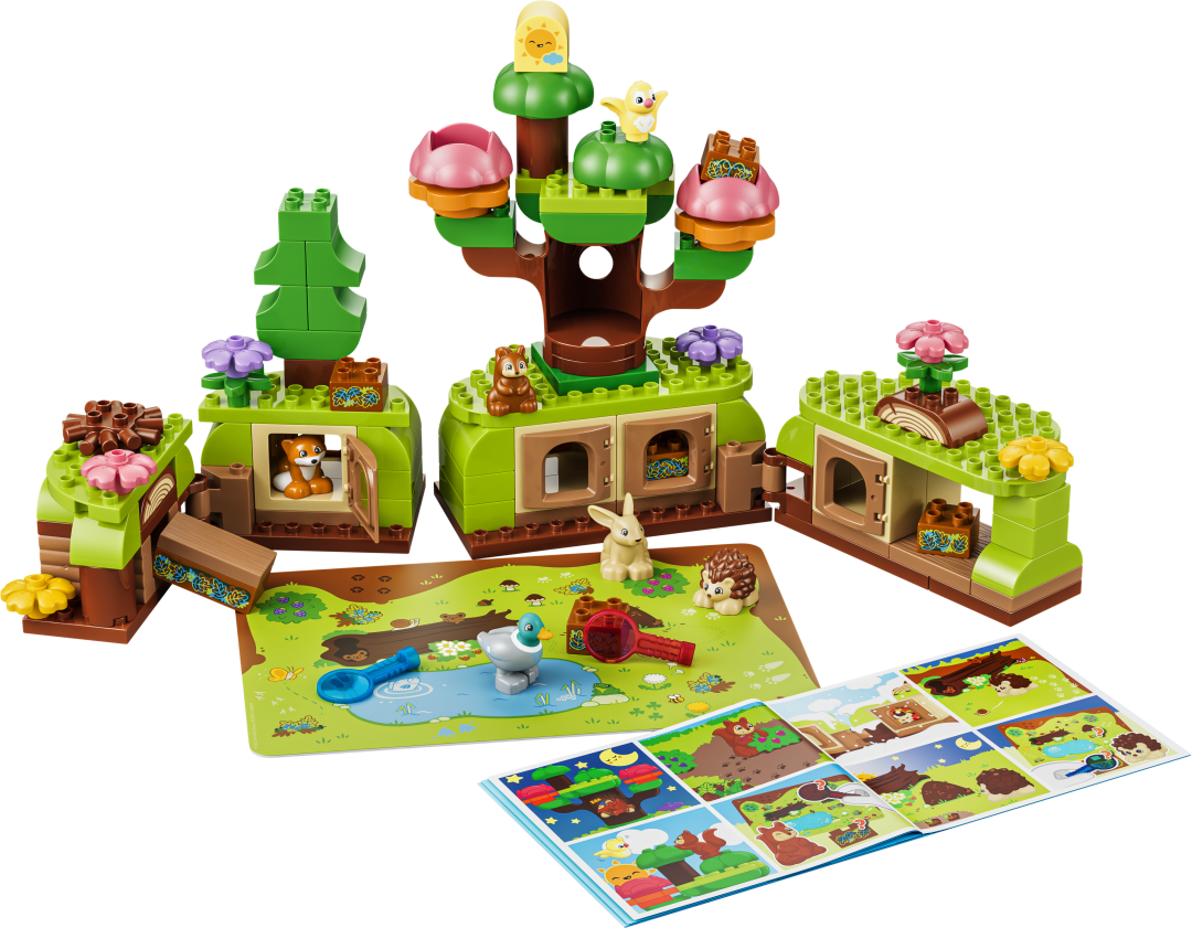 LEGO DUPLO Discovery Forest with Wild Animals Set 10480