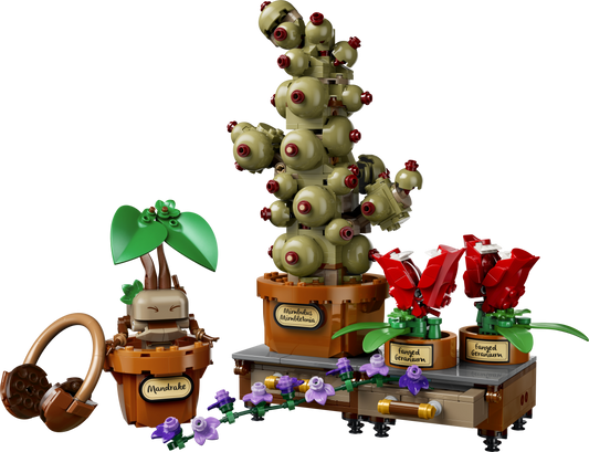 LEGO Harry Potter Hogwarts Herbology Plants Set 76474