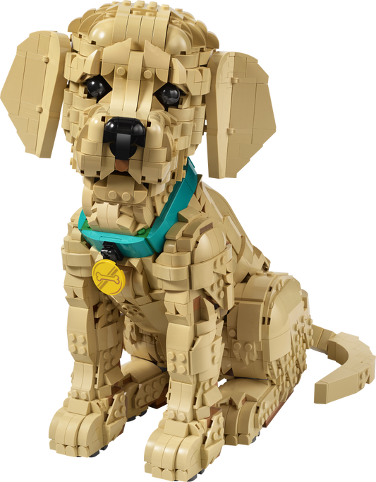 LEGO ICONS Golden Retriever Puppy Set 11384