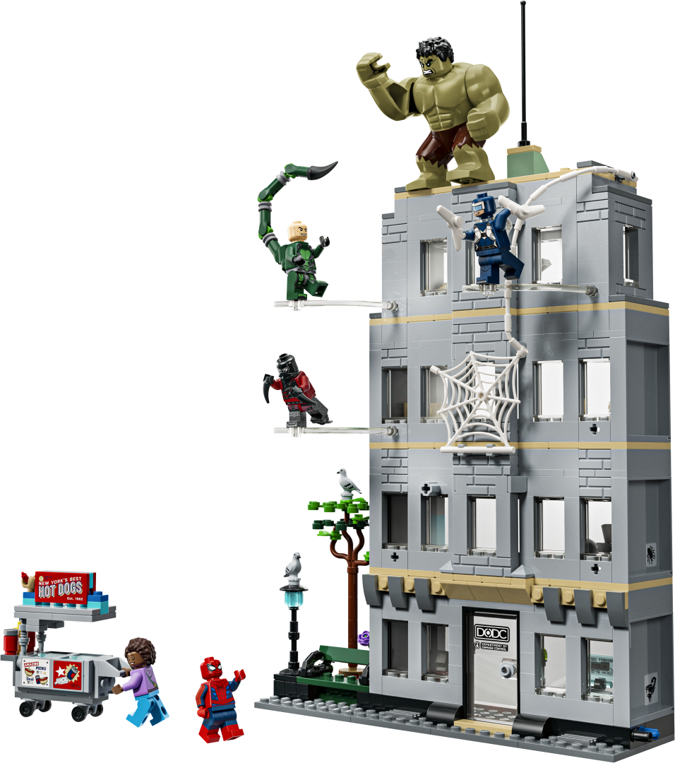 LEGO Marvel Spider-Man vs. Hulk Epic Clash Set 76350
