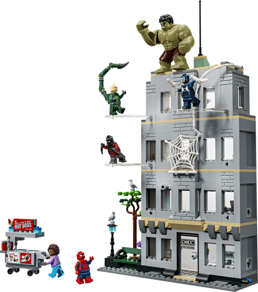 LEGO Marvel Spider-Man vs. Hulk Epic Clash Set 76350