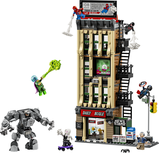 LEGO Marvel Spider-Man vs. Mysterio: The Daily Bugle Set 76342