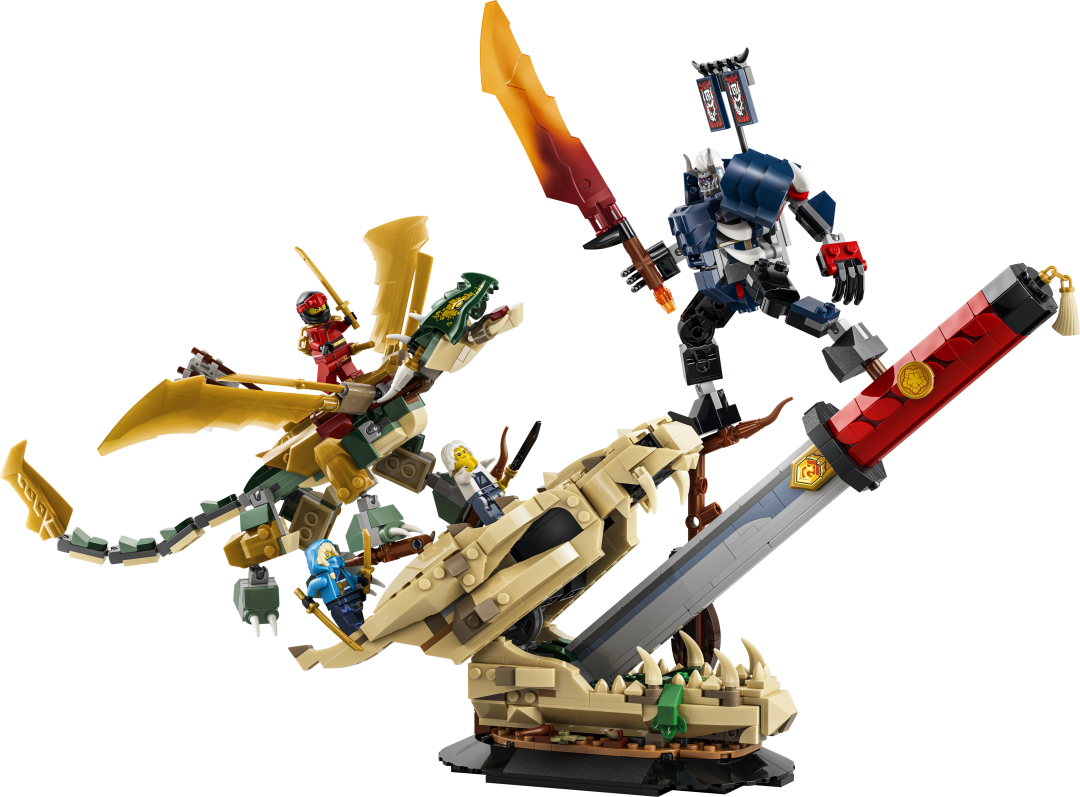 LEGO NINJAGO Battle at the Dragon's Blade Set 71871