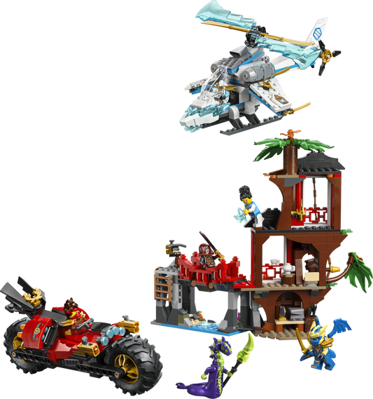 LEGO NINJAGO Ninja Vehicle Tree House Battle Set 71857