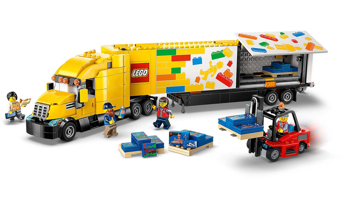 LEGO CITY Yellow Delivery Truck Set 60440