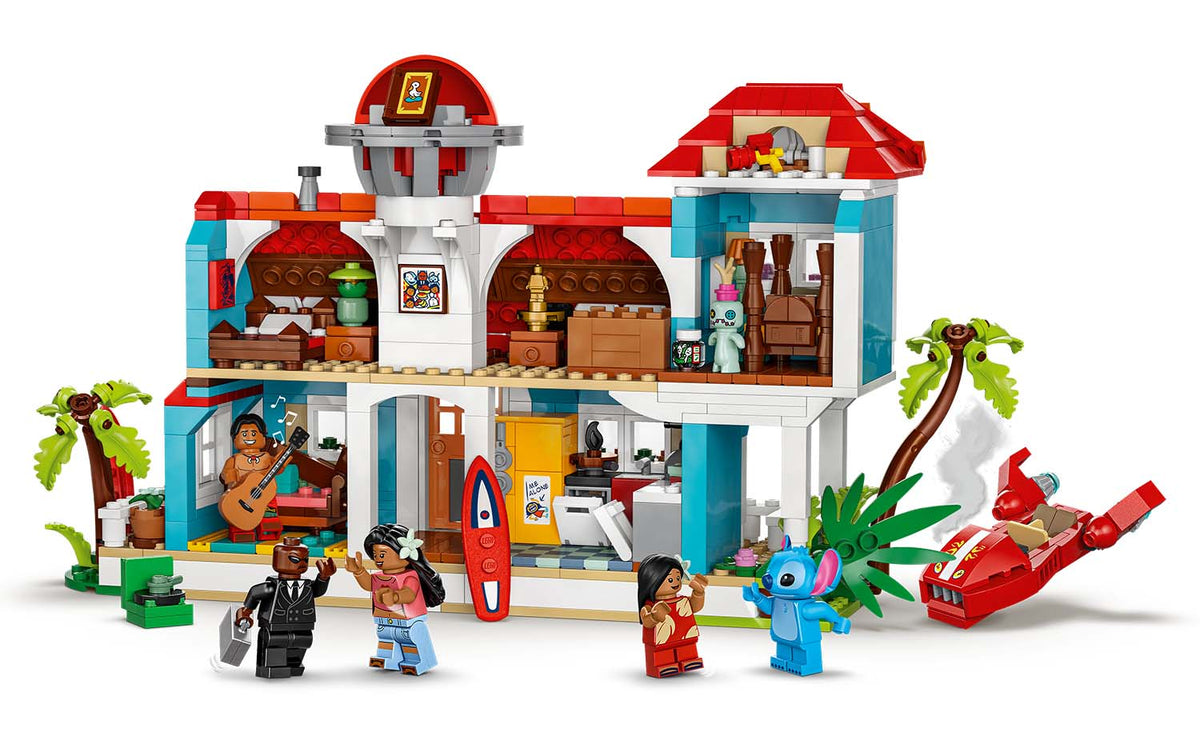 LEGO Disney Lilo and Stitch Beach House Set 43268