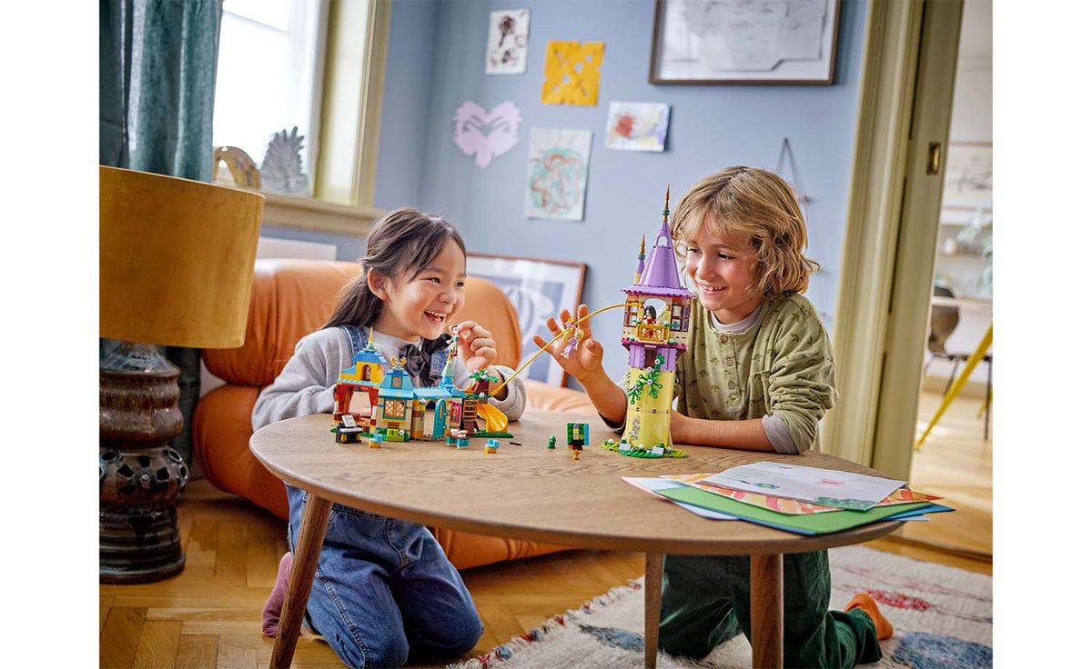 LEGO Disney Rapunzel'S Tower & The Snuggly Duckling Set 43241