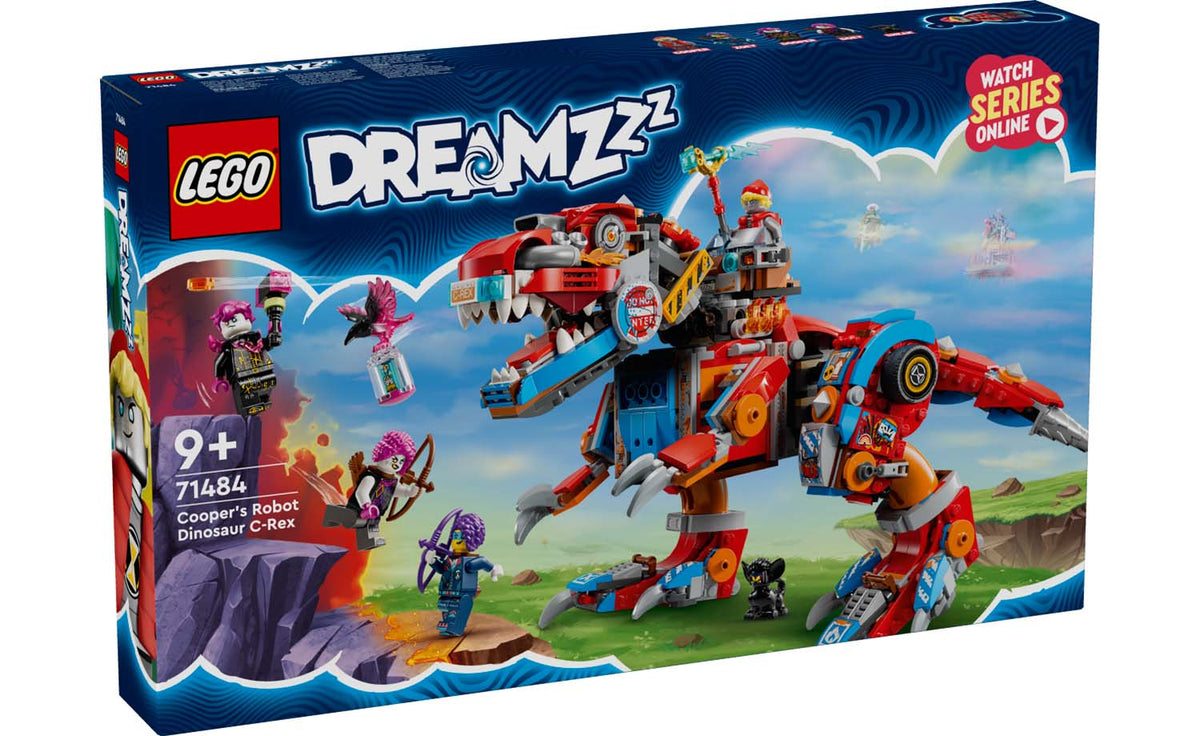 LEGO DREAMZzz Cooper's Robot Dinosaur C-Rex Set 71484