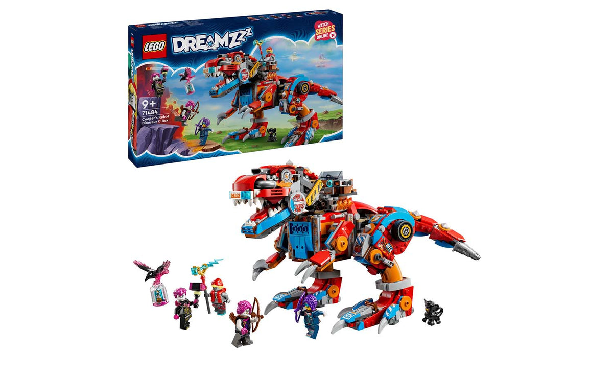 LEGO DREAMZzz Cooper's Robot Dinosaur C-Rex Set 71484