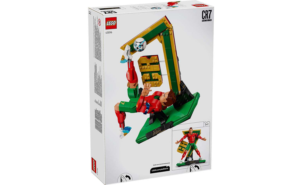 LEGO Editions Cristiano Ronaldo – Soccer Legend Set 43016