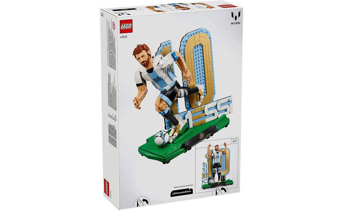 LEGO Editions Lionel Messi – Soccer Legend Set 43015