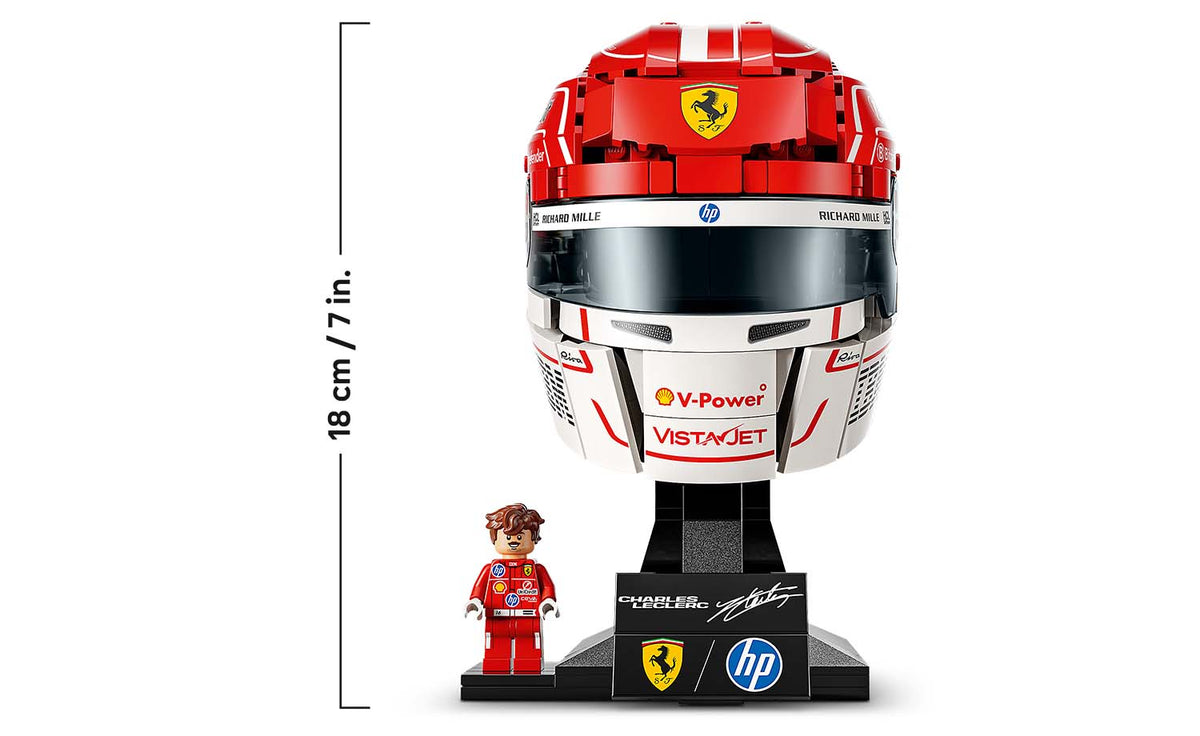 LEGO Editions Scuderia Ferrari HP Charles Leclerc Helmet Set 43014
