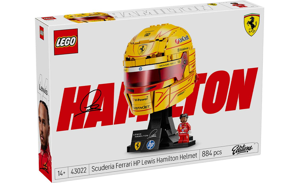 LEGO Editions Scuderia Ferrari HP Lewis Hamilton Helmet Set 43022