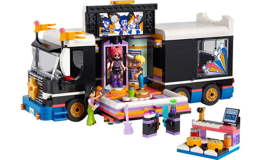 LEGO Friends Pop Star Music Tour Bus Set 42619