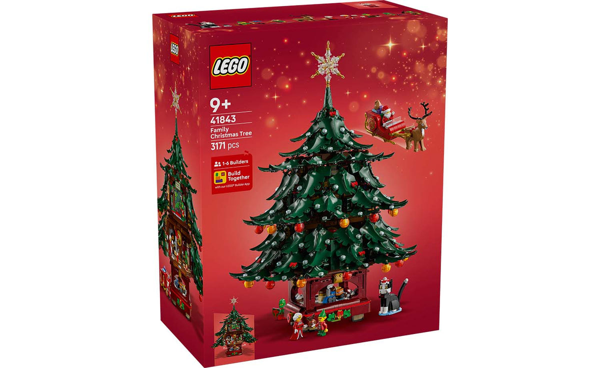 LEGO Iconic Family Christmas Tree Decoration Set 41843