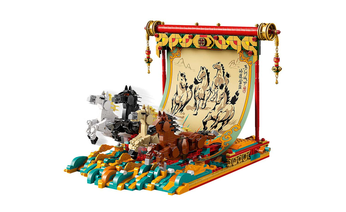 LEGO Iconic Galloping Horses Canvas Set 80119