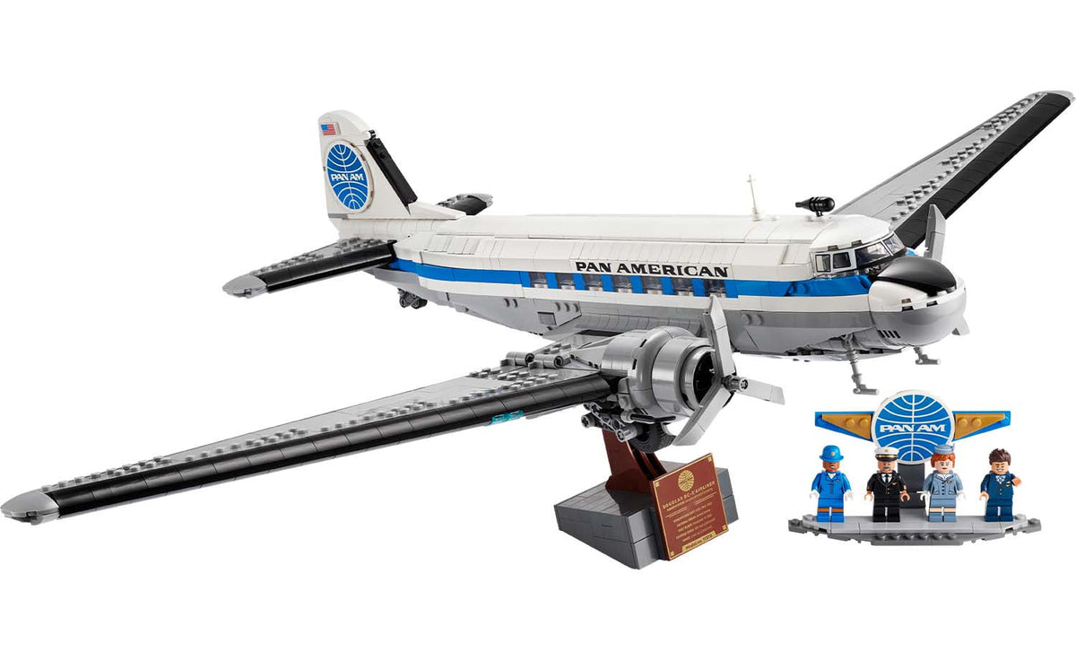 LEGO ICONS Douglas DC-3 PAN AM Airliner Set 11378