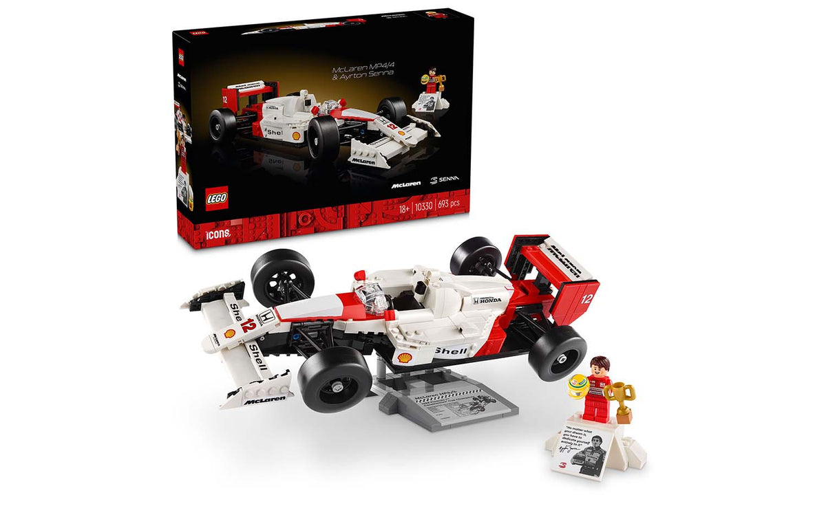 LEGO ICONS McLaren MP4/4 & Ayrton Senna Set 10330