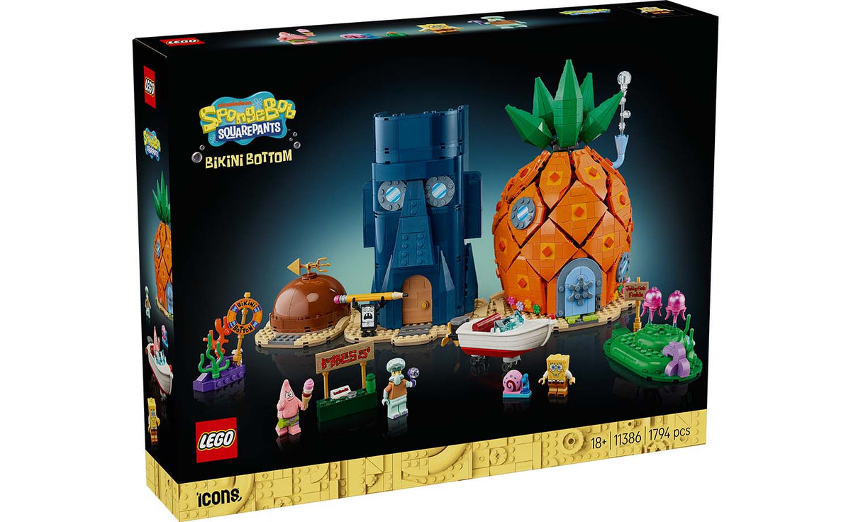 LEGO ICONS SpongeBob SquarePants: Bikini Bottom Set 11386