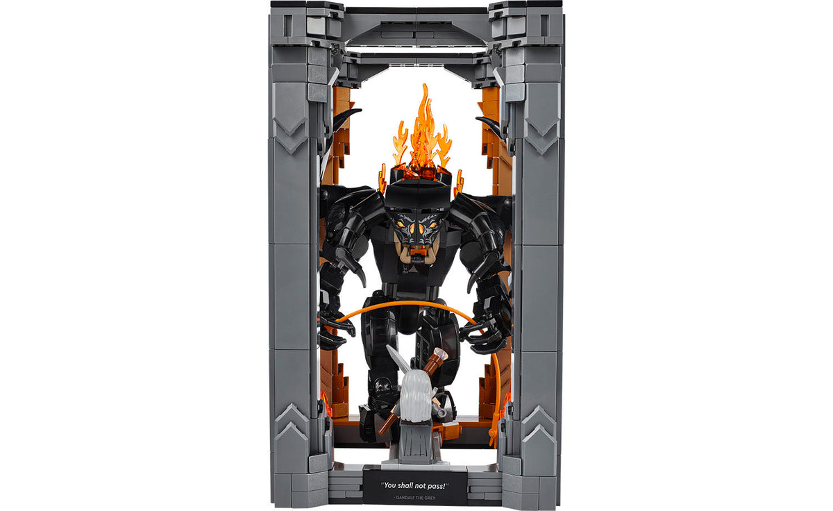 LEGO ICONS The Lord of the Rings: Balrog Book Nook Set 10367