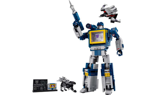 LEGO ICONS Transformers: Soundwave Set 10358