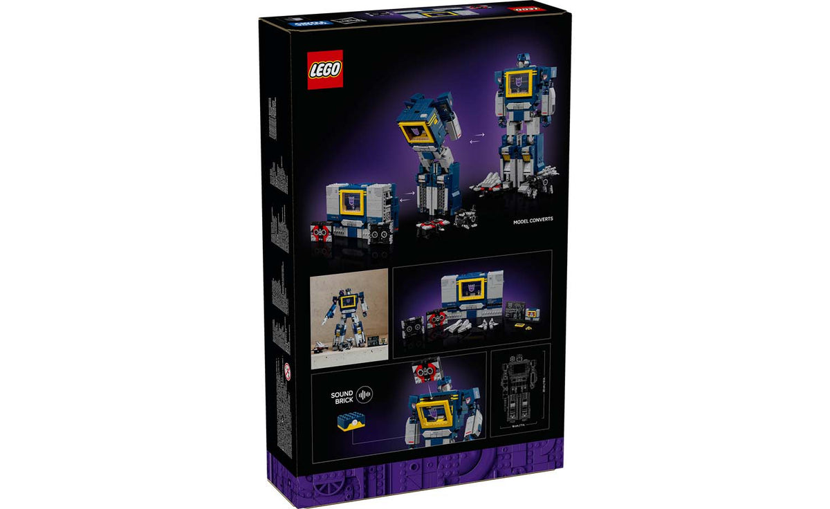 LEGO ICONS Transformers: Soundwave Set 10358