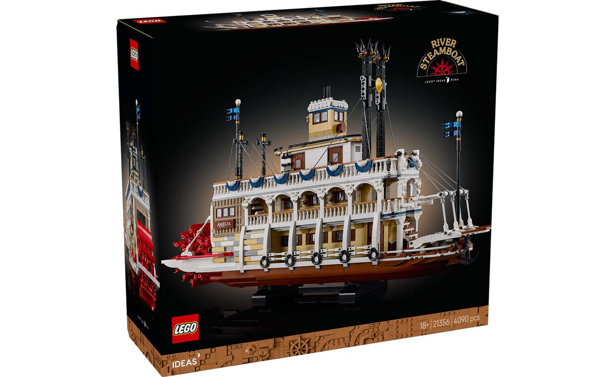 LEGO Ideas River Steamboat Set 21356