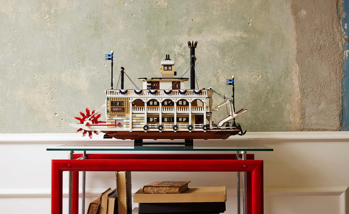 LEGO Ideas River Steamboat Set 21356