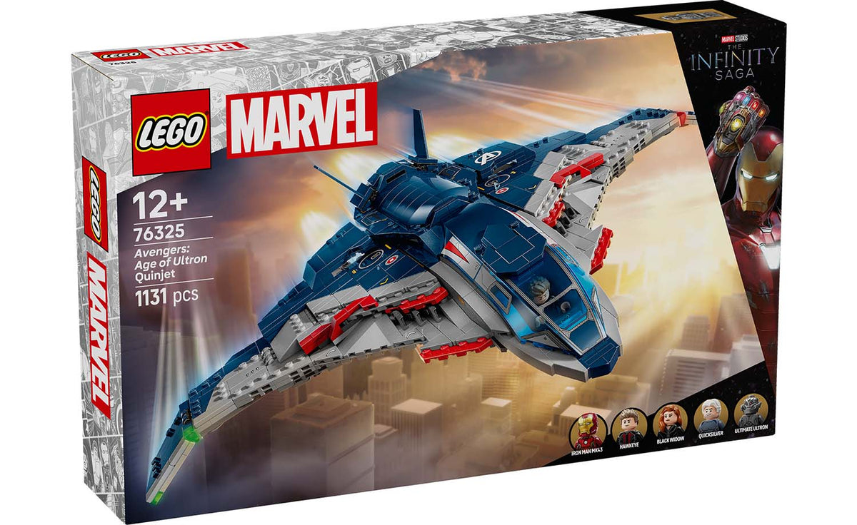 LEGO Marvel Avengers: Age of Ultron Quinjet Set 76325