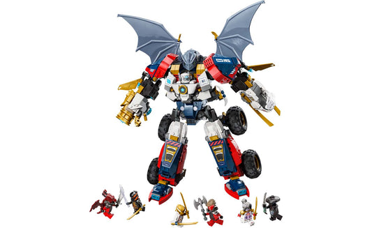 LEGO NINJAGO Zane's Ultra Combiner Mech Set 71834