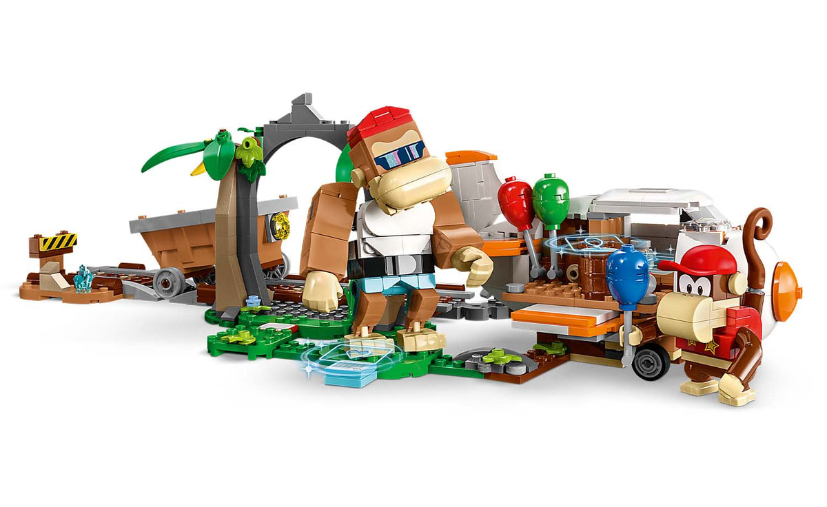 LEGO Super Mario Diddy Kong's Mine Cart Ride Expansion Set Set 71425