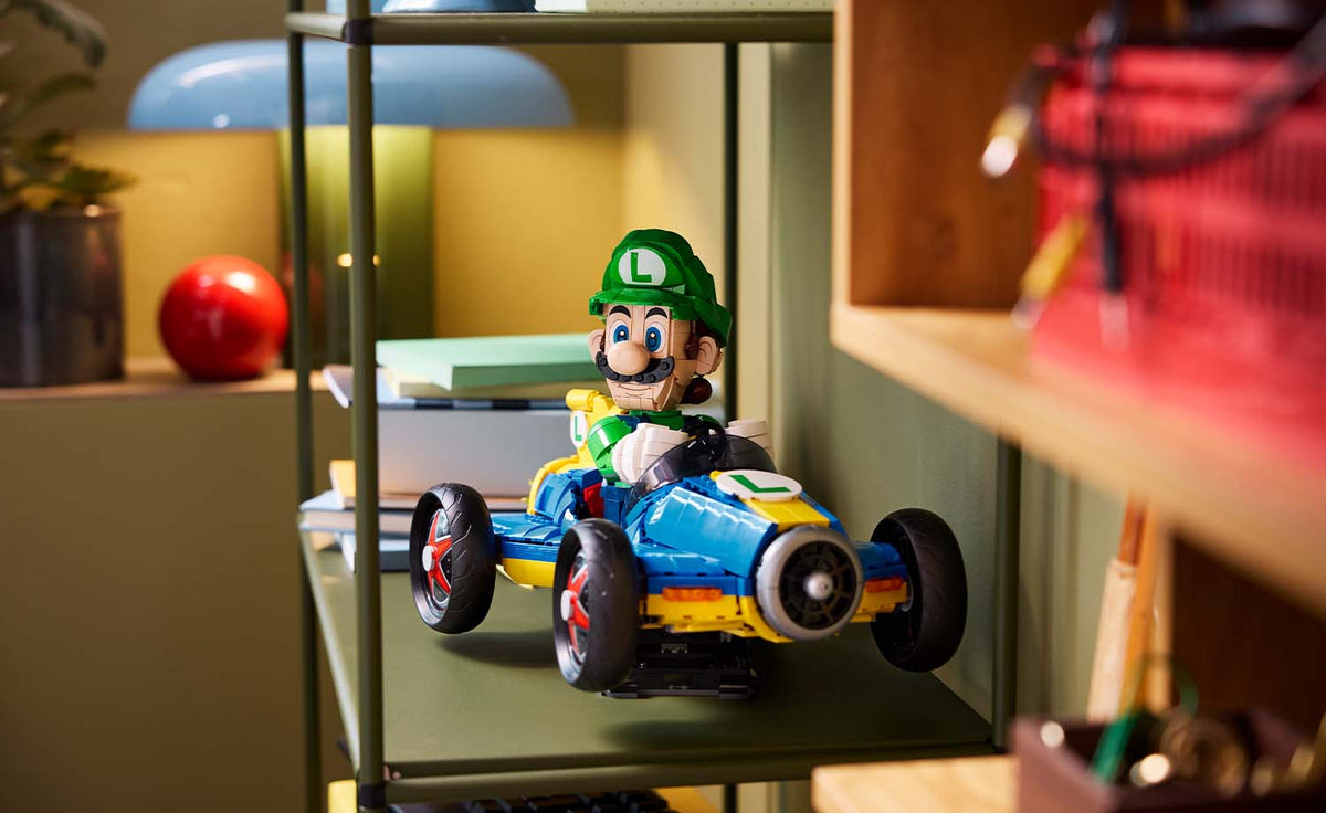 LEGO Super Mario Mario Kart – Luigi & Mach 8 Set 72050